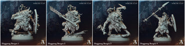 3D Printed Archvillain Games Giantkin - Torlok Clan Hoggmog Borgos 28 32mm D&D (Online Only)