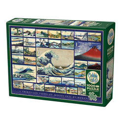 Hokusai 1000 Piece Jigsaw Puzzle Cobble Hill (ONLINE ORDER ONLY)