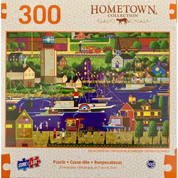 Holiday Boat Parade Hometown Collection 300 Piece Jigsaw Puzzle Sure Lox (ONLINE ORDER ONLY)