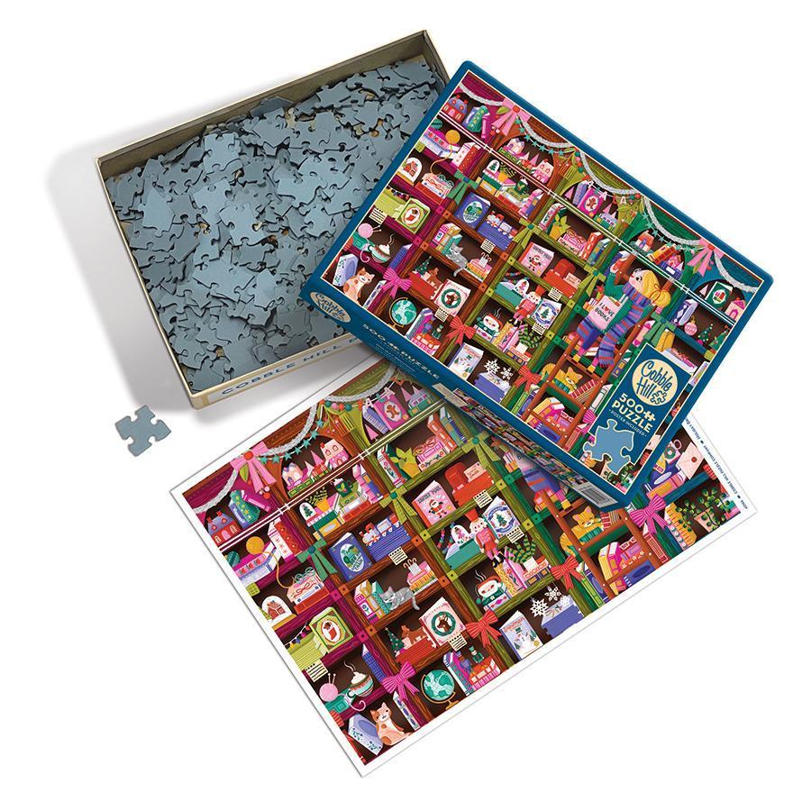 Holiday Browsing 500 Piece Jigsaw Puzzle Cobble Hill (ONLINE ORDER ONLY)