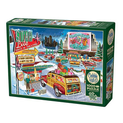Holiday Drive In 1000 Piece Jigsaw Puzzle Cobble Hill (ONLINE ORDER ONLY)