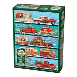 Holiday Hustle 1000 Piece Jigsaw Puzzle Cobble Hill