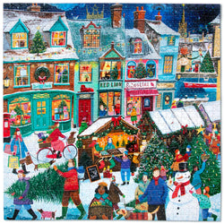 Holiday Market by the Sea 1000 Piece Jigsaw Puzzle eeBoo (ONLINE ORDER ONLY)