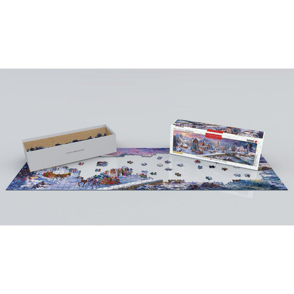 Holiday at the Seaside 1000 Piece Panoramic Jigsaw Puzzle Eurographics (ONLINE ORDER ONLY)
