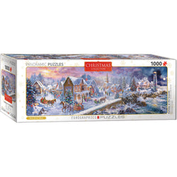 Holiday at the Seaside 1000 Piece Panoramic Jigsaw Puzzle Eurographics (ONLINE ORDER ONLY)
