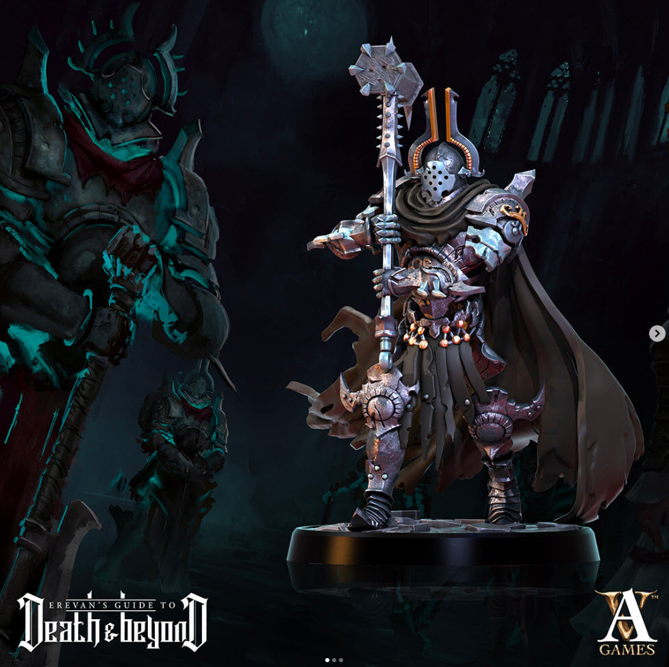 3D Printed Archvillain Games Hollow Vessel Death and Beyond 28 32mm D&D (Online Only)