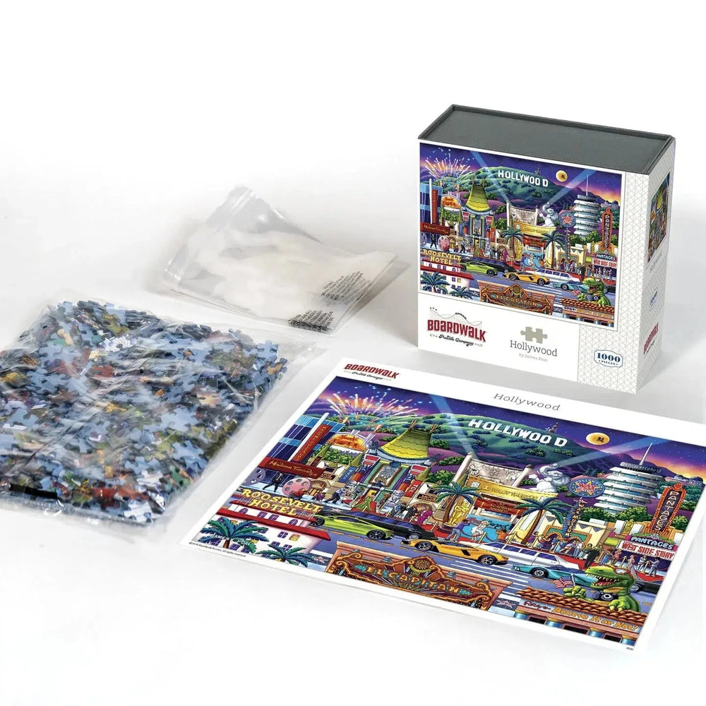 Hollywood Blvd 1000 Piece Jigsaw Puzzle Boardwalk (ONLINE ORDER ONLY)