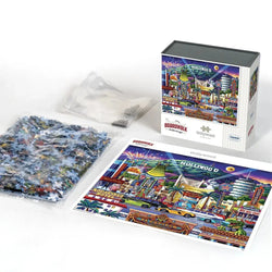 Hollywood Blvd 1000 Piece Jigsaw Puzzle Boardwalk (ONLINE ORDER ONLY)