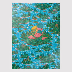 Home By Evan M. Cohen 2000 Piece LE Jigsaw Puzzle Sulo (ONLINE ORDER ONLY)