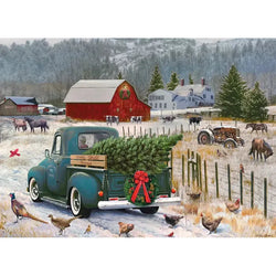Home for Christmas 1000 Piece Jigsaw Puzzle Cobble Hill (ONLINE ORDER ONLY)