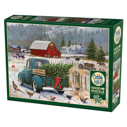 Home for Christmas 1000 Piece Jigsaw Puzzle Cobble Hill (ONLINE ORDER ONLY)