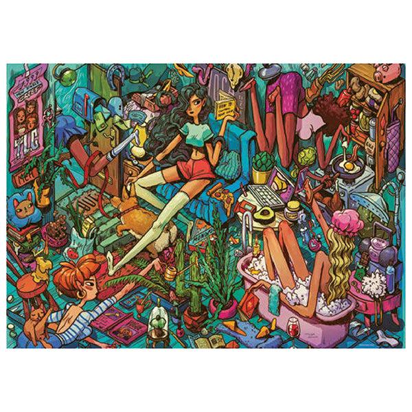 Homely Housemates 1000 Piece Jigsaw Puzzle Heye (ONLINE ORDER ONLY)