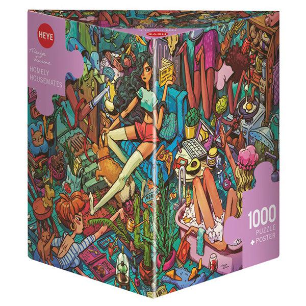 Homely Housemates 1000 Piece Jigsaw Puzzle Heye (ONLINE ORDER ONLY)