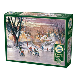 Hometown Hockey 1000 Piece Jigsaw Puzzle Cobble Hill