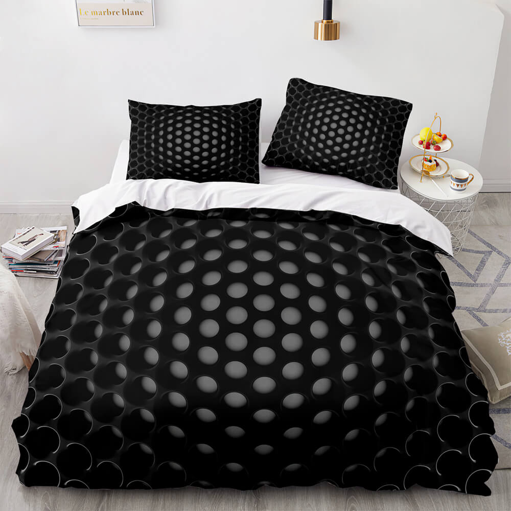 Honeycomb Pattern Bedding Sets Quilt Covers Without Filler (Online Order Only)