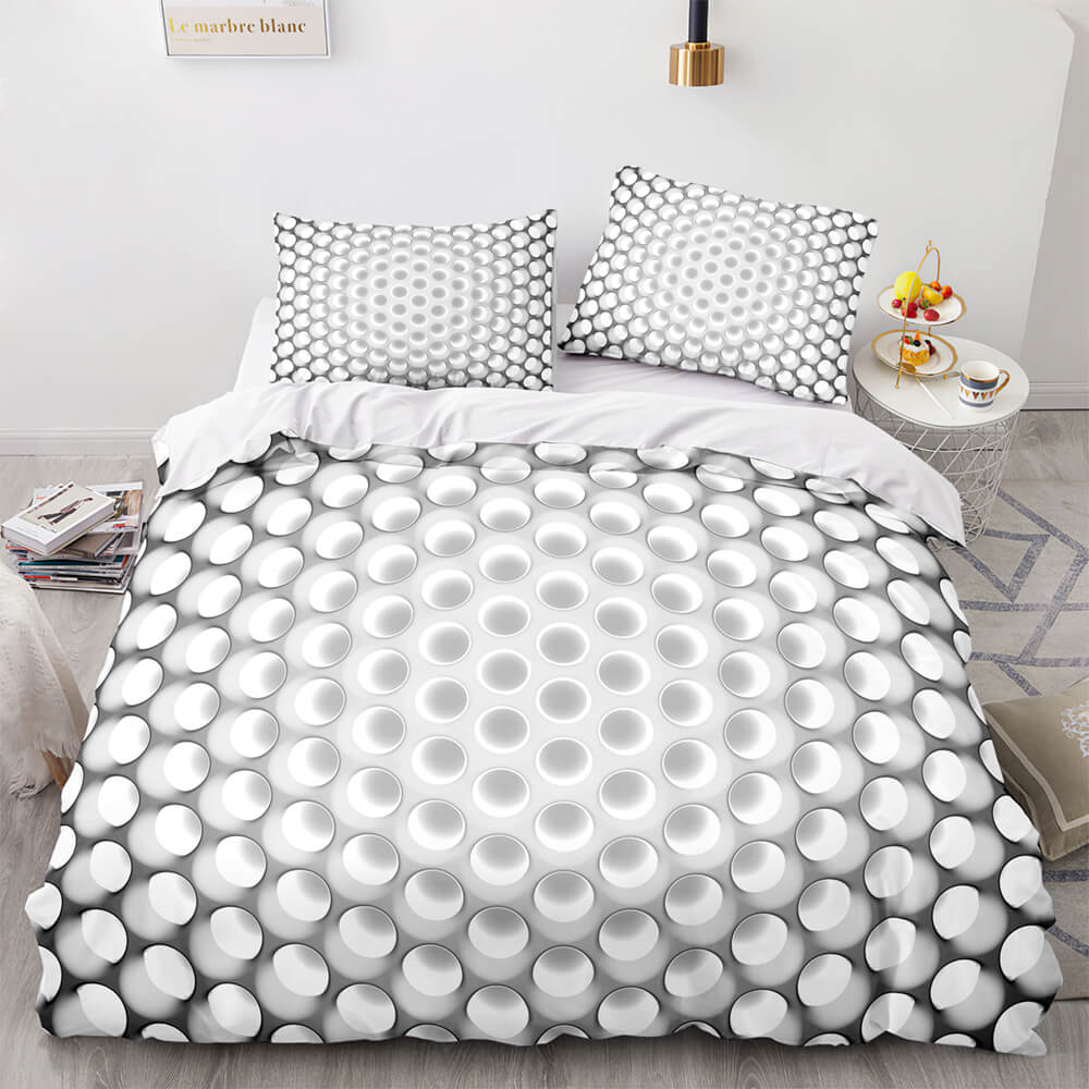 Honeycomb Pattern Bedding Sets Quilt Covers Without Filler (Online Order Only)