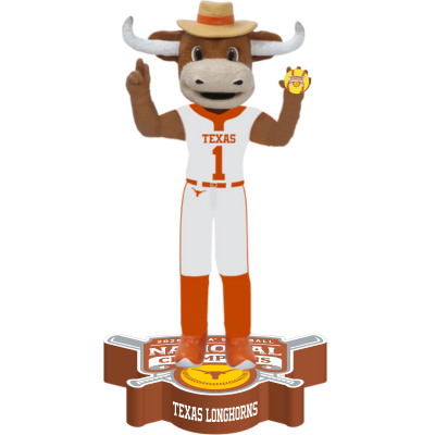 Texas Longhorns 2025 Softball National Champions Bobbleheads (Presale) (ONLINE ORDER ONLY)