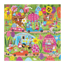 Hoppin' Around 500 Piece Jigsaw Puzzle Mudpuppy
