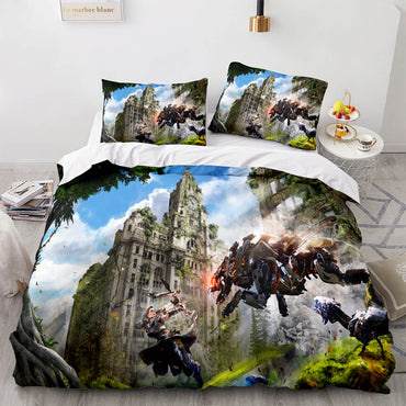 Horizon Zero Dawn Bedding Set Quilt Covers Without Filler (Online Order Only)