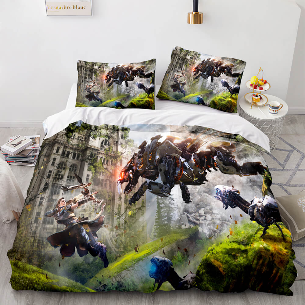 Horizon Zero Dawn Bedding Set Quilt Covers Without Filler (Online Order Only)