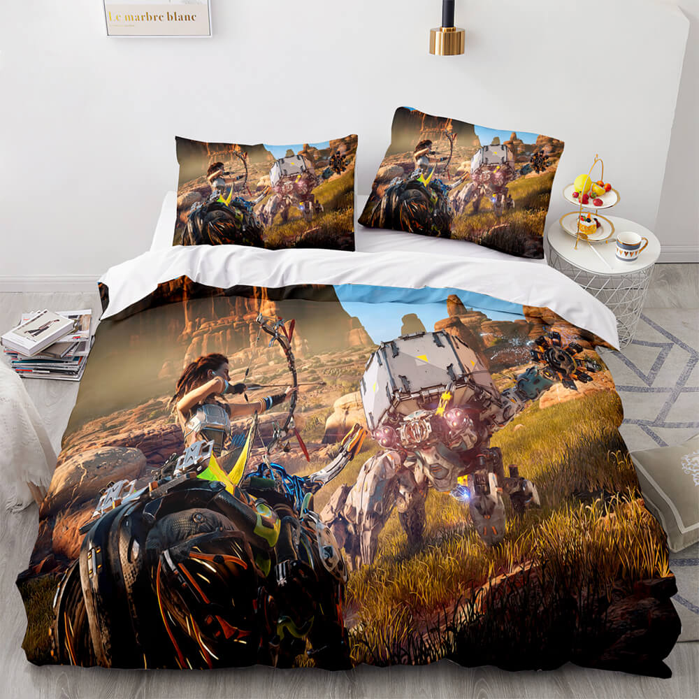 Horizon Zero Dawn Bedding Set Quilt Covers Without Filler (Online Order Only)
