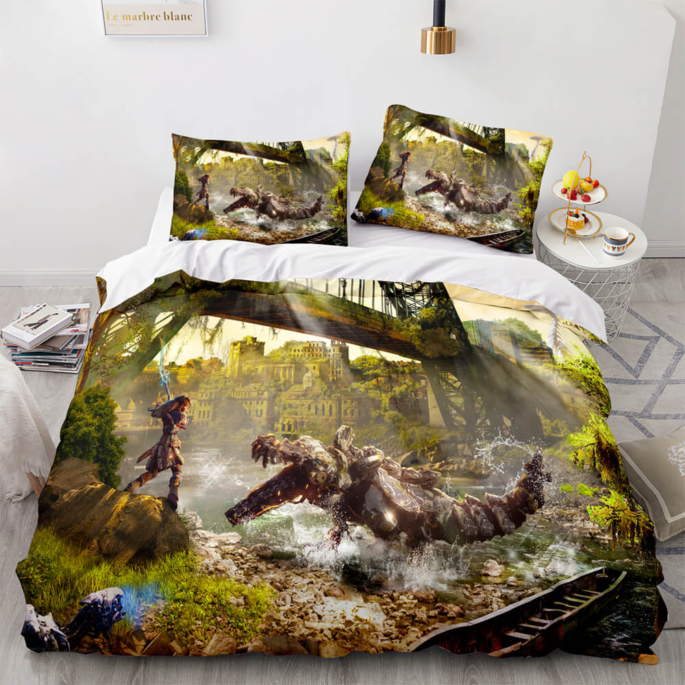 Horizon Zero Dawn Bedding Set Quilt Covers Without Filler (Online Order Only)