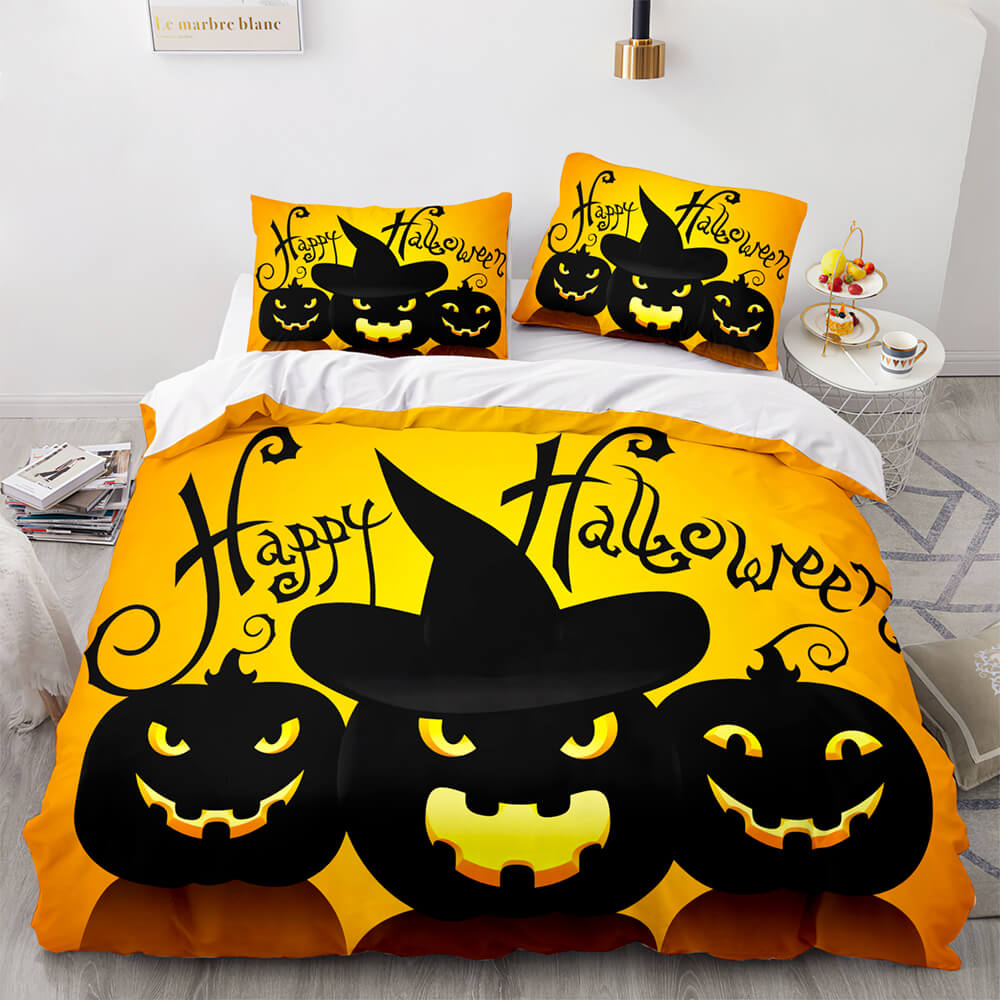 Horror Halloween Decor Bedding Sets Quilt Covers Room Decoration (Online Order Only)