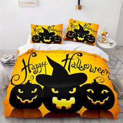 Horror Halloween Decor Bedding Sets Quilt Covers Room Decoration (Online Order Only)