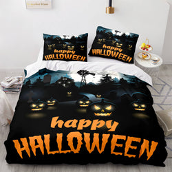 Horror Halloween Decor Bedding Sets Quilt Covers Room Decoration (Online Order Only)