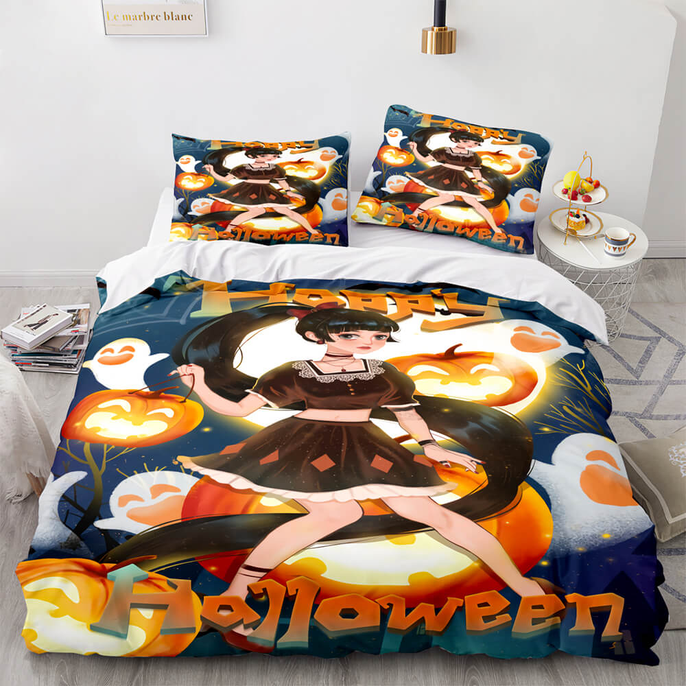 Horror Halloween Decor Bedding Sets Quilt Covers Room Decoration (Online Order Only)