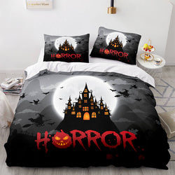 Horror Halloween Decor Bedding Sets Quilt Covers Room Decoration (Online Order Only)