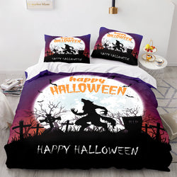 Horror Halloween Decor Bedding Sets Quilt Covers Room Decoration (Online Order Only)