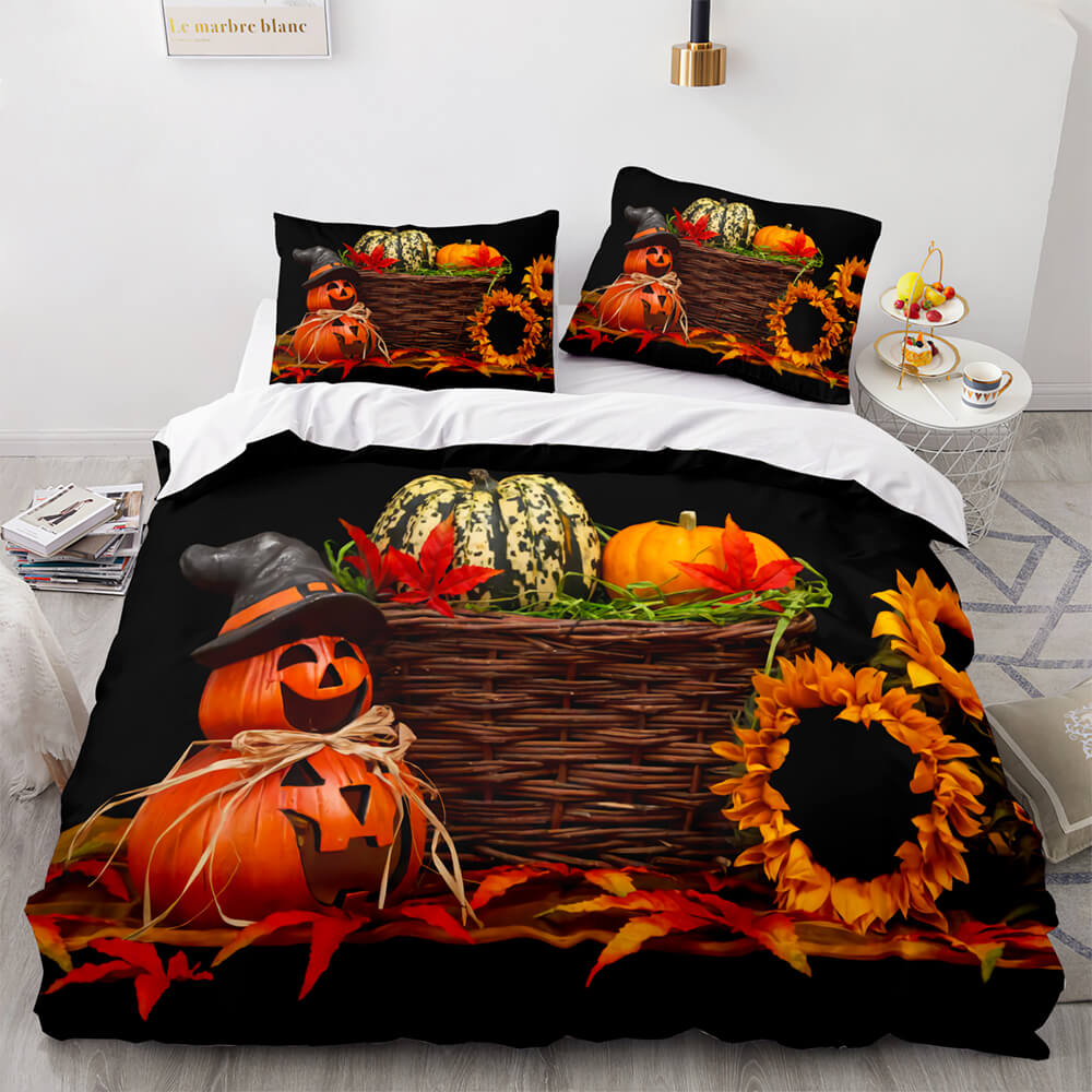 Horror Halloween Decor Bedding Sets Quilt Covers Room Decoration (Online Order Only)