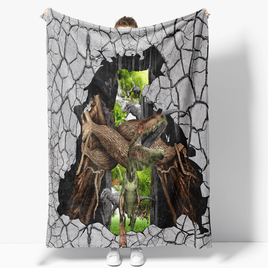 Horror Robe Flannel Blanket Fleece Throw Blanket Wrap Nap Bedding Sets (Online Order Only)