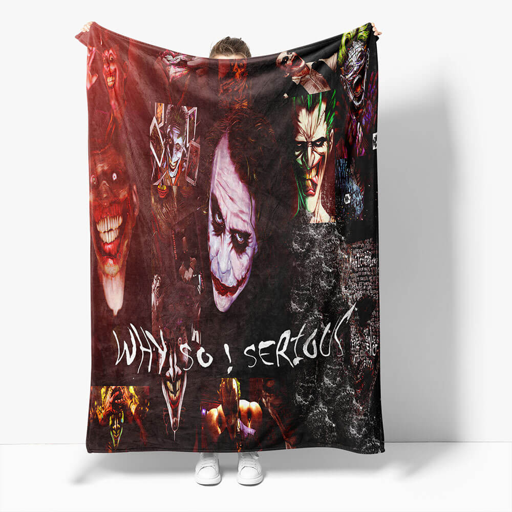 Horror Robe Flannel Blanket Fleece Throw Blanket Wrap Nap Bedding Sets (Online Order Only)