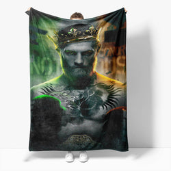 Horror Robe Flannel Blanket Fleece Throw Blanket Wrap Nap Bedding Sets (Online Order Only)