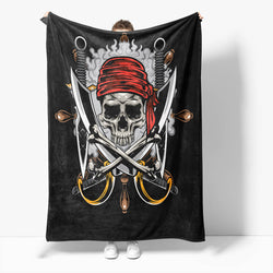 Horror Robe Flannel Blanket Fleece Throw Blanket Wrap Nap Bedding Sets (Online Order Only)