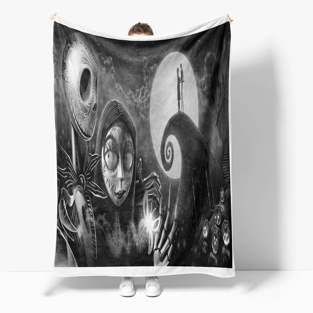Horror Robe Flannel Blanket Fleece Throw Blanket Wrap Nap Bedding Sets (Online Order Only)