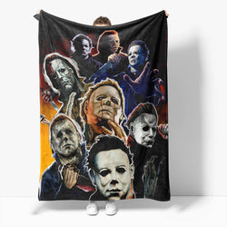 Horror Robe Flannel Blanket Fleece Throw Blanket Wrap Nap Bedding Sets (Online Order Only)