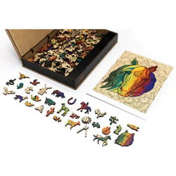 Horse 250 Piece Wooden Jigsaw Puzzle Geek Toys (ONLINE ORDER ONLY)