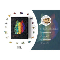Horse 250 Piece Wooden Jigsaw Puzzle Geek Toys (ONLINE ORDER ONLY)