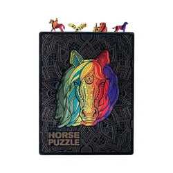 Horse 250 Piece Wooden Jigsaw Puzzle Geek Toys (ONLINE ORDER ONLY)