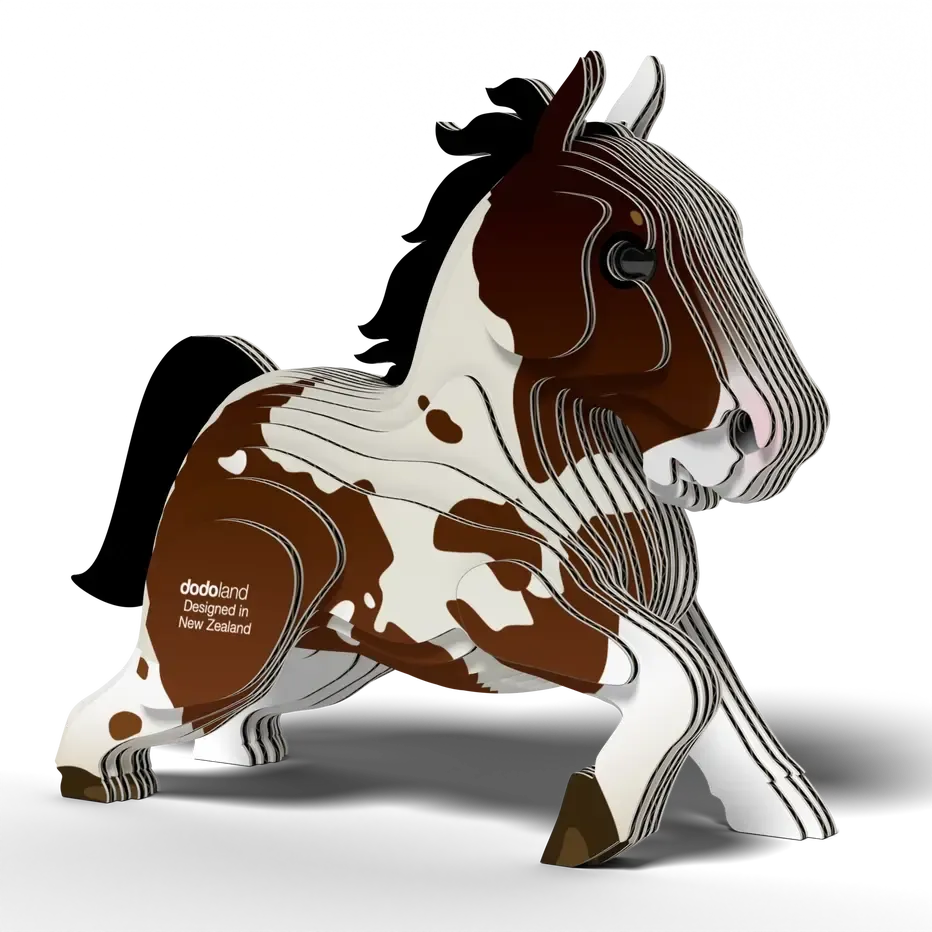Horse 3D Cardboard Model Kit Eugy (ONLINE ORDER ONLY)
