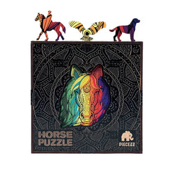 Horse 70 Piece Wooden Jigsaw Puzzle Geek Toys (ONLINE ORDER ONLY)