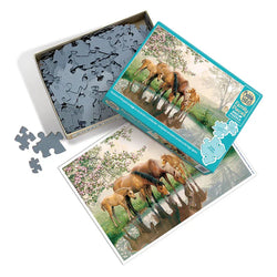 Horse Family 350 Piece Family Jigsaw Puzzle Cobble Hill (ONLINE ORDER ONLY)