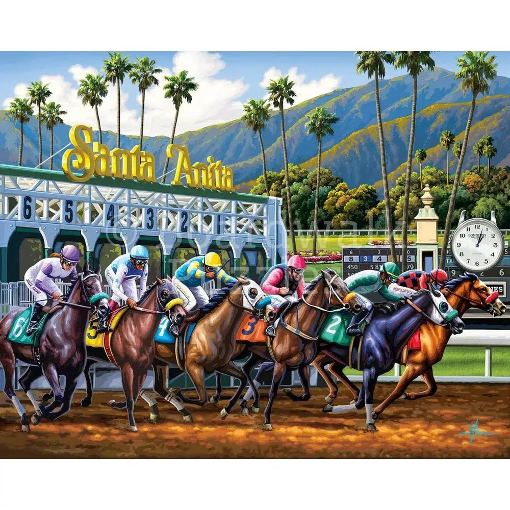 Horse Race 210 Piece Jigsaw Puzzle Boardwalk (ONLINE ORDER ONLY)