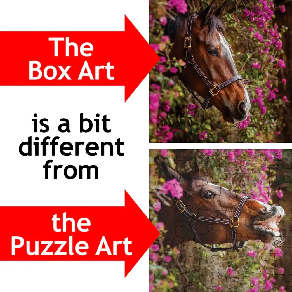 Horseplay "Something's Amiss!" 1000 Piece Jigsaw Puzzle PuzzleTwist (ONLINE ORDER ONLY)
