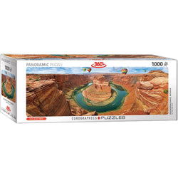 Horseshoe Bend, Arizona 1000 Piece Panoramic Jigsaw Puzzle Eurographics (ONLINE ORDER ONLY)