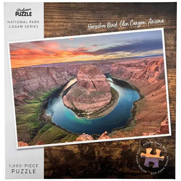 Horseshoe Bend National Park 1000 Piece Jigsaw Puzzle Professor Puzzle (ONLINE ORDER ONLY)