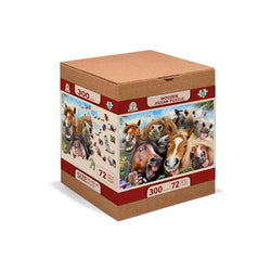 Horsing Around 300 Piece Wood Jigsaw Puzzle Wooden City (ONLINE ORDER ONLY)